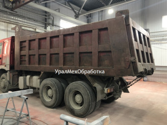 Окрашивание самосвала