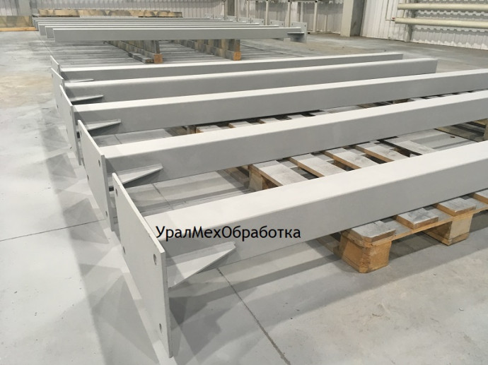 Покраска стальной опоры