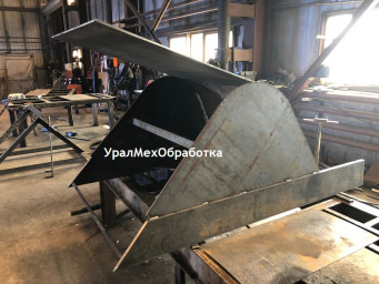 Изготовление ковша экскаватора (2)