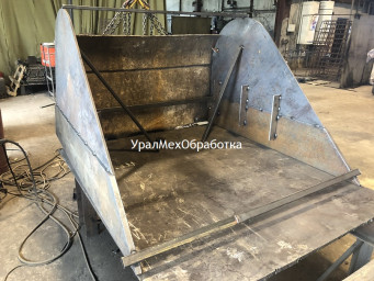 Изготовление ковша для экскаватора 1 куб