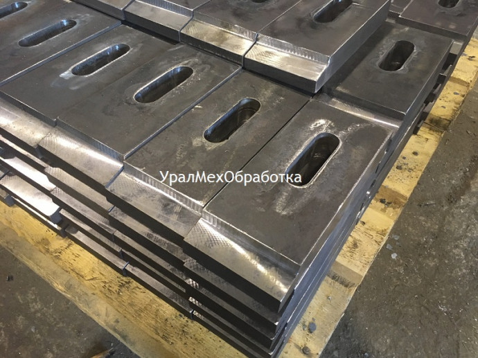Прижим МС для рельсов