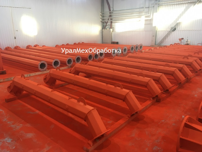 Покраска опор освещения